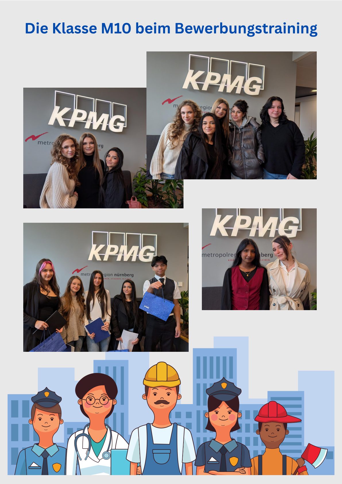 Bewerbungstraining der 10. Klassen